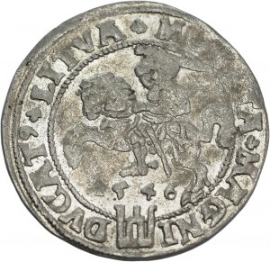 Sigismund II Augustus, Lithuanian foot grosz 1546, Vilnius, LIT/LITVA
