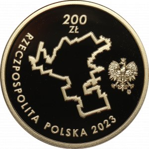 Third Republic, 200 zloty 2023 - 80th anniversary of the Warsaw Ghetto Uprising