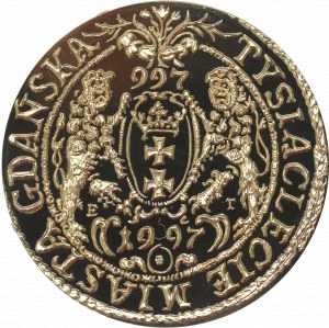 Third Republic, 200 zlotys 1997 - Millennium of Gdańsk