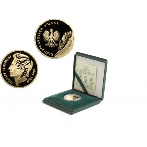 III RP, 200 złotych 1999 - 150. rocznica śmierci Juliusza Słowackiego