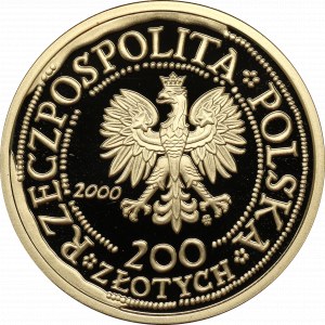 Third Republic, 200 zloty 2000 - Millennium of Wroclaw