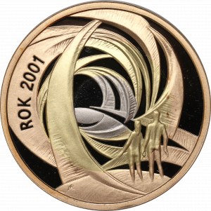 Third Republic, 200 zloty 2001 - year 2001