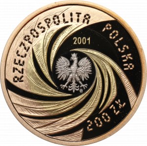 Third Republic, 200 zloty 2001 - year 2001