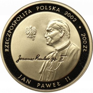 III RP, 200 złotych 2002 - Jan Paweł II