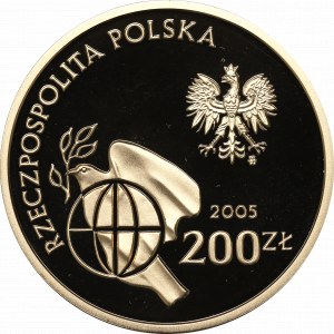 Third Republic, 200 zloty 2005 - 60th anniversary of the end of World War II
