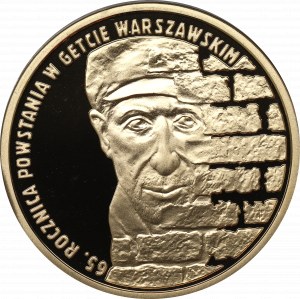 Third Republic, 200 PLN 2008 - 65th anniversary of the Warsaw Ghetto Uprising