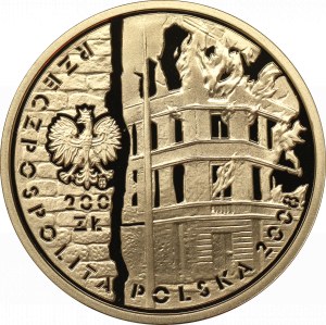 Third Republic, 200 PLN 2008 - 65th anniversary of the Warsaw Ghetto Uprising
