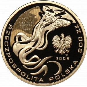 III RP, 200 złotych 2008 - Polska Reprezentacja Olimpijska Pekin 2008