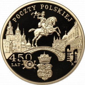 Third Republic, 200 zloty 2008 - 450 years of the Polish Postal Service