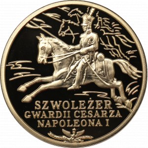 III RP, 200 złotych 2010 - Szwoleżer Gwardii Cesarza Napoleona I