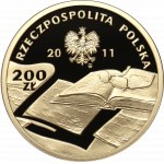 III RP, 200 złotych 2011 - 100. rocznica urodzin Czesława Miłosza