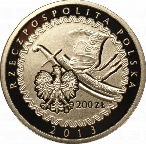 Third Republic, 200 gold 2013 - 200th anniversary of the death of Prince Joseph Poniatowski
