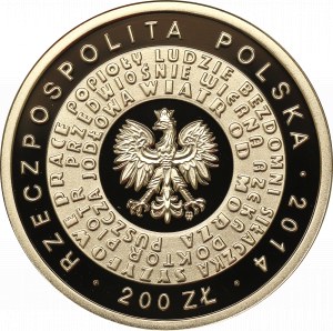 III RP, 200 PLN 2014 - 150th anniversary of Stefan Zeromski's birth