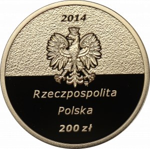 Third Republic, 200 PLN 2014 - 100th anniversary of Jan Karski's birth