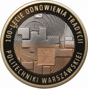 III RP, 200 zloty 2015 - 100th anniversary of Warsaw University of Technology