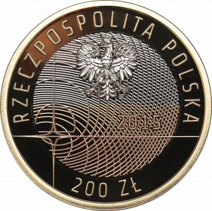 III RP, 200 zloty 2015 - 100th anniversary of Warsaw University of Technology