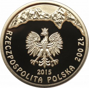III RP, 200 PLN 2015 - 150th anniversary of Kazimierz Przerwy-Tetmajer's birth