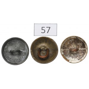 Zweite Polnische Republik, Schützenverein Button-Set