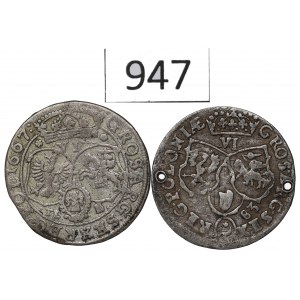 Jan II Kazimierz i Jan III Sobieski, Zestaw szóstaków