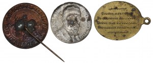 Poland, Set of pins and medallion