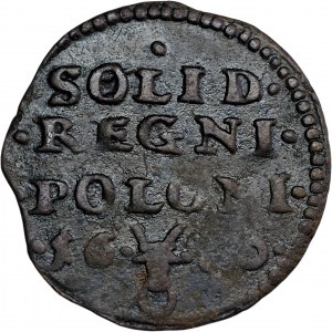 Jan II Kazimierz, Szeląg 1650 Wschowa - very nice