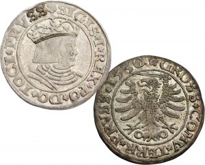 Sigismund I the Old, Grosz for the Prussian lands 1530, Toruń - VERY RARE