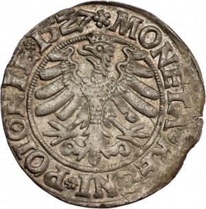 Sigismund I the Old, Grosz 1527, Kraków - BEAUTIFUL