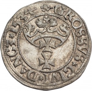 Sigismund I the Old, Grosz 1534, Gdańsk - NICE