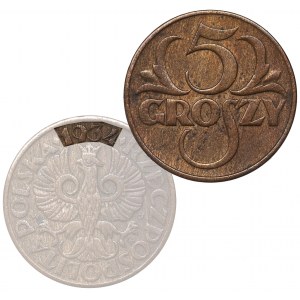 II Republic of Poland, 5 groschen 1934