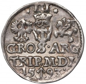 Sigismund III, 3 groschen 1593, Vilnius