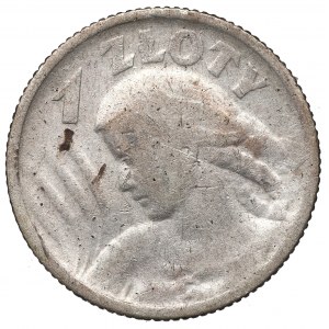 II Republic of Poland, 1 zloty 1924, Paris