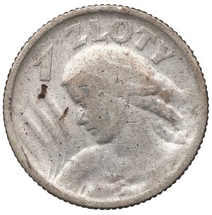 II Republic of Poland, 1 zloty 1924, Paris