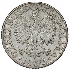 II Republic of Poland, 5 zloty 1936 Ship
