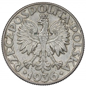 II Republic of Poland, 5 zloty 1936 Ship