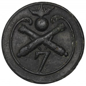 France, Napoleon I, Button 7th artillery regiment