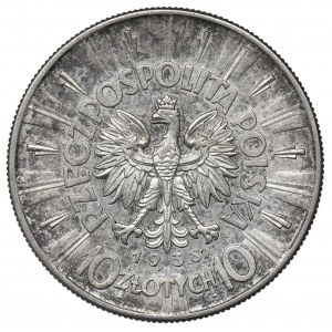 II Republic of Poland, 10 zloty 1938 Pilsudski