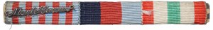 PSZnZ, Spangled ribbons of a veteran from under Monte Cassino