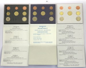Vatican, Mint set 2002, 2005, 2006