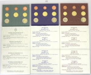 Vatican, Mint set 2007, 2008, 2010