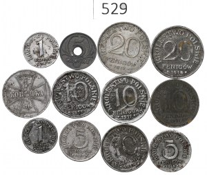 Poland under German occupation, Coin set