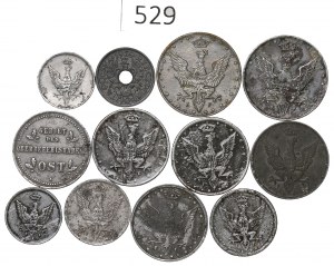 Poland under German occupation, Coin set