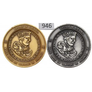 1983, Zestaw medali Polskie Towarzystwo Filatelistyczne w Kanadzie