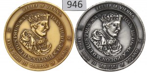 1983, Set of medals Polish Philatelic Society of Canada