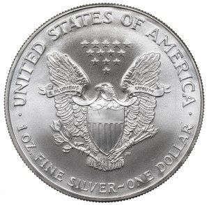 USA, 1 dollar 2001 Silver Eagle