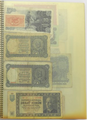 Cluster of banknotes - 52 copies