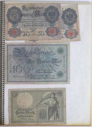 Germany, Note cluster - 62 copies