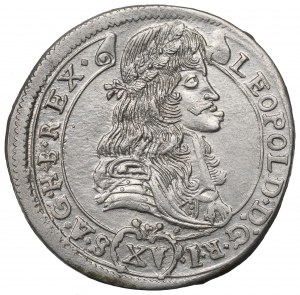 Hungary, Leopold I, 15 kreuzer 1686