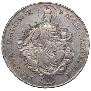 Hungary, Thaler 1786