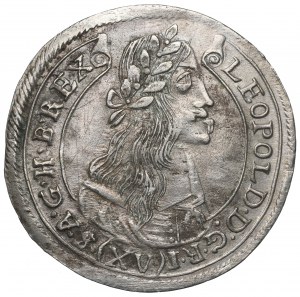 Hundary, Leopold I, 15 kreuzer 1677