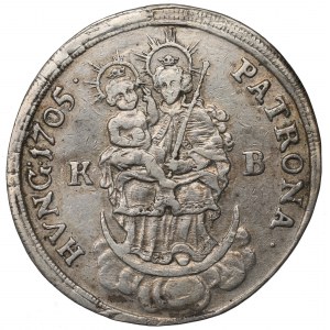 Hungary, Franz II, 1/2 thaler 1705